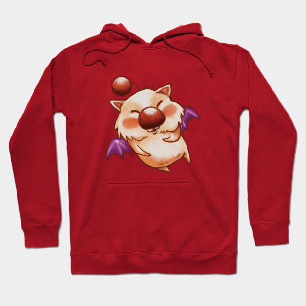 Final Fantasy Moogle - Kupo Hoodie by ckrickett